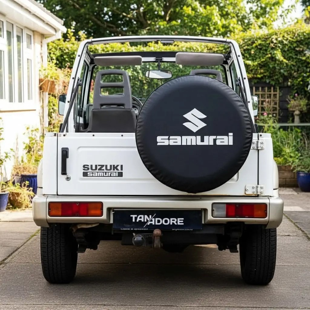 Samurai Spare Wheel Tire Cover